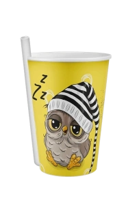 Kendinden Pipetli Bardak 400 Ml (1 Adet )