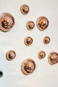 Kendinden Yapışkanlı Aynalı Kare Bronz Sticker 30x30 Cm