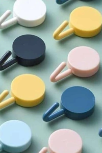 Kendinden Yapışkanlı Renkli Duvar Askısı