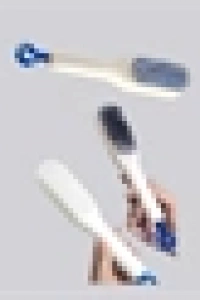 Kendini Temizleyen Ergonomik Saç Tarağı – ABS Gövde, Silikon Diş