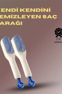 Kendini Temizleyen Masajlı Saç Tarağı – Anti-statik, Ergonomik Tasarım
