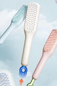 Kendini Temizleyen Saç Tarağı