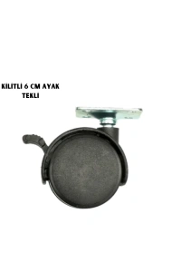 KİLİTLİ 6CM AYAK TEKLİ
