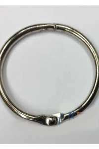 Kilitli Yuvarlak Halka, 2,5cm - 100 Adet