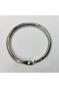 Kilitli Yuvarlak Halka, 2cm - 100 Adet