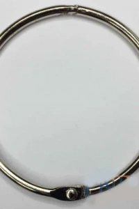 Kilitli Yuvarlak Halka, 5cm - 100 Adet