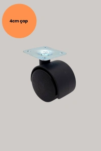 Kilitsiz 4 cm Tekerlek Ayak 4’lü Set Sessiz ve Dayanıklı