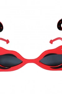 Kırmızı Alevli Parti Gözlüğü