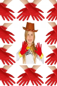 Kırmızı Bando Eldiveni Seti 10 çift (20 adet)