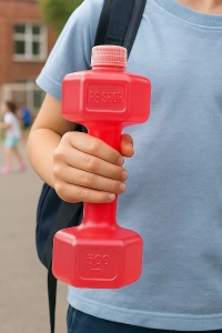 Kırmızı Dambıl Suluk 500 ml