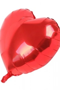 Kırmızı Kalp Folyo Balon 45 Cm.