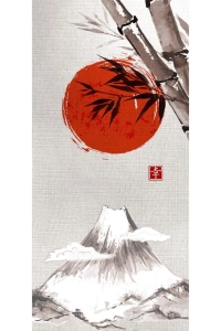 Kırmızı Longji Iki Parça Canvas Tablo (30x70)