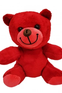 Kırmızı Peluş Oyuncak Ayıcık