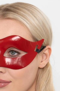 Kırmızı Renk Masquerade Kostüm Partisi Venedik Balo Maskesi