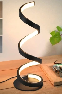 Kıvrımlı Spiral Gece Lambası