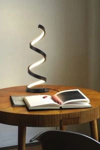 Kıvrımlı Spiral Gece Lambası