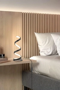 Kıvrımlı Spiral Gece Lambası