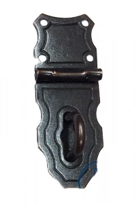 Klasik Küçük Sandık Askısı - 20x55mm, Oksit, 1 Adet