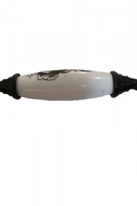 Klasik Silindir Kulp Mat Siyah 96 mm