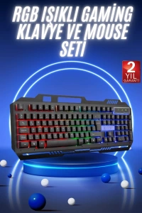 Klavyesi Led Aydınlatmalı Mekanik Hisli