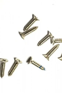 Klips, Menteşe, Ayak, Ağaç, Sunta Vidası 2,2x9,5mm - Nikel 100 Adet