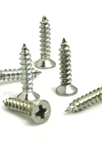 Klips, Menteşe, Ayak, Ağaç, Sunta Vidası 3x13 mm - Nikel 1000 Adet