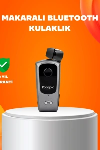 Klipsli Tasarımlı Bluetooth Kulaklık Uzun Pil Ömrü
