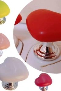 Klozet Sifon Tuşu Kalp Tasarımlı