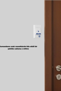 Kolay Kullanımlı Kablosuz Kapı Zili Şık ve Sade Tasarım