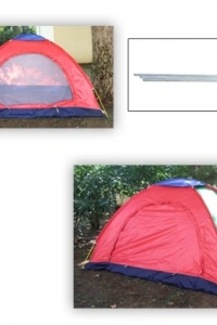 Kolay Kurulumlu Kamp Çadırı 3 - 4 Kişilik -Taşıma Çantalı