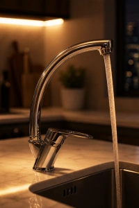 Kolay Montajlı Musluk 360 Derece Dönen Başlık ve Ergonomik Tek Kol Sistemi