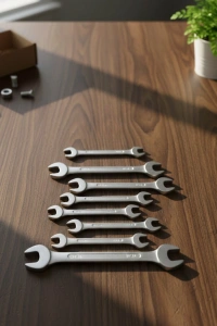 Kombine Açık Ağız Anahtar Seti 8 Parça Çok Amaçlı Kullanım