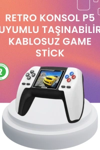 Kompakt Retro Oyun Konsolu | P5 GamePad ile Eski Günlere Dönün