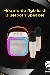 Kompakt Tasarımlı ve Kolay Taşınabilir Karaoke Sistemi