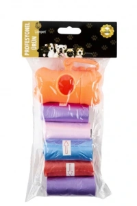 Köpek Dışkı Poşeti Seti 5+1