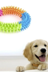 Köpek Oyuncağı Yuvarlak  Diş Temizleyici Oyuncak