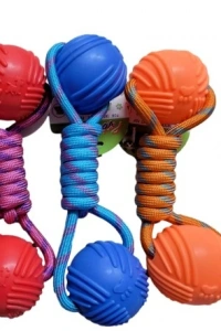 Köpekler İçin Dayanıklı Kauçuk Toplu Oyuncak