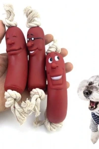 Köpekler İçin Oyuncak Sosis