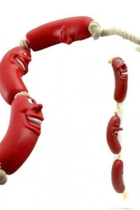 Köpekler İçin Oyuncak Sosis