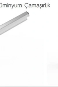 Koral Ayarlı Balkon Çamaşır Askılığı 80X30/60X25