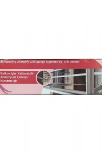 Koral Katlanabilir Balkon Çamaşır Kurutma Askılığı