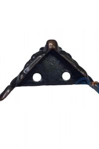 Köşe Etekli Sandık Ayağı, Kutu Ayak 1,5 cm - Eskitme