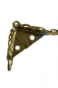 Köşe Etekli Sandık Ayağı, Kutu Ayak 1,5 cm - Sarı