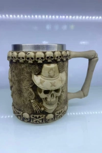 Kovboy Kuru Kafa Çelik Kupa Kod 2005