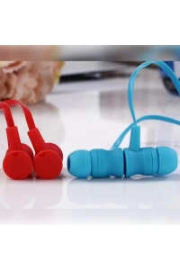 KR-207 Mıknatıslı Kablolu Kulaklık - Kırmızı
