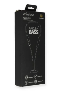 KR103 Kablosuz Kulaklık - Siyah