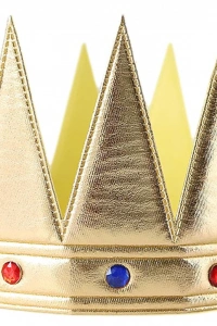 Kral Kraliyet Tacı Yetişkin Çocuk Uyumlu