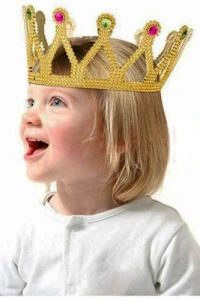 Kraliçe Tacı Altın Renk