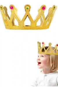 Kraliçe Tacı Altın Renk