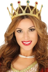 Kraliçe Tacı Altın Renk